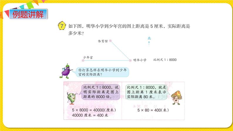 苏教版六年级下册第四单元——第8课时  比例尺的应用课件PPT03