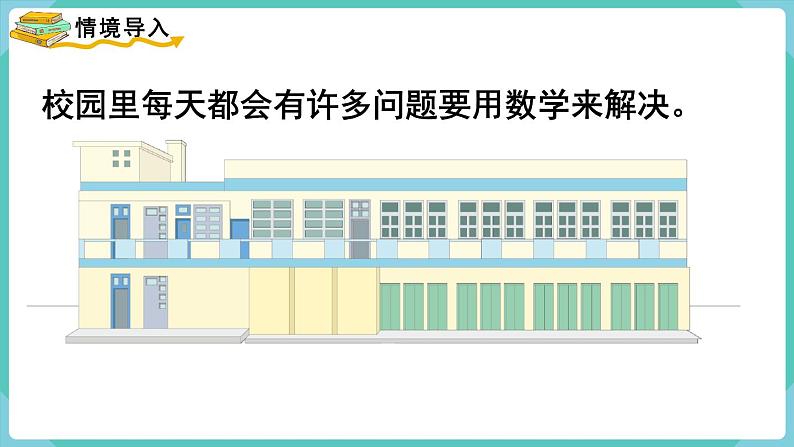 人教版数学三年级下册第八单元：★   我们的校园课件PPT第2页