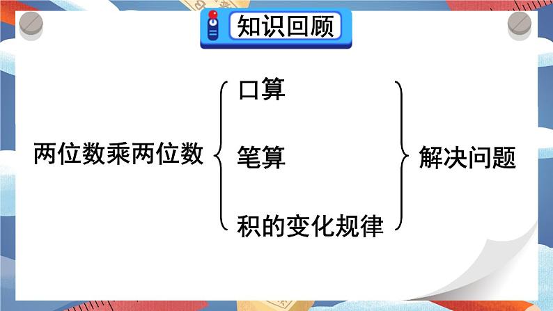 西师大版三下数学PPT课件 第一单元 《单元综合与测试》第2页