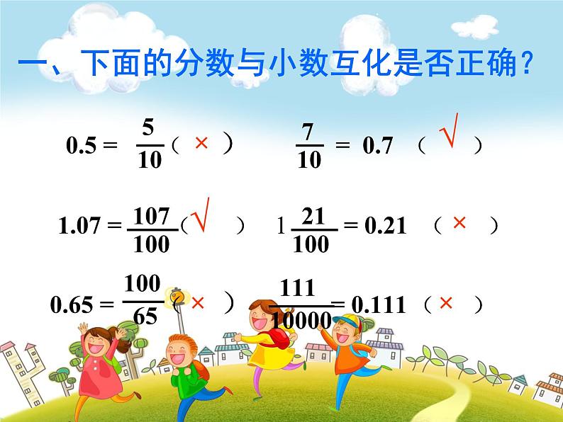 人教版数学五年级下册-05分数的意义和性质-06分数和小数的互化-课件0202