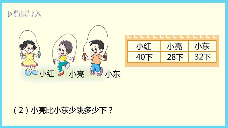 北师大版数学一下6.4 跳绳ppt课件（送教案+练习）08