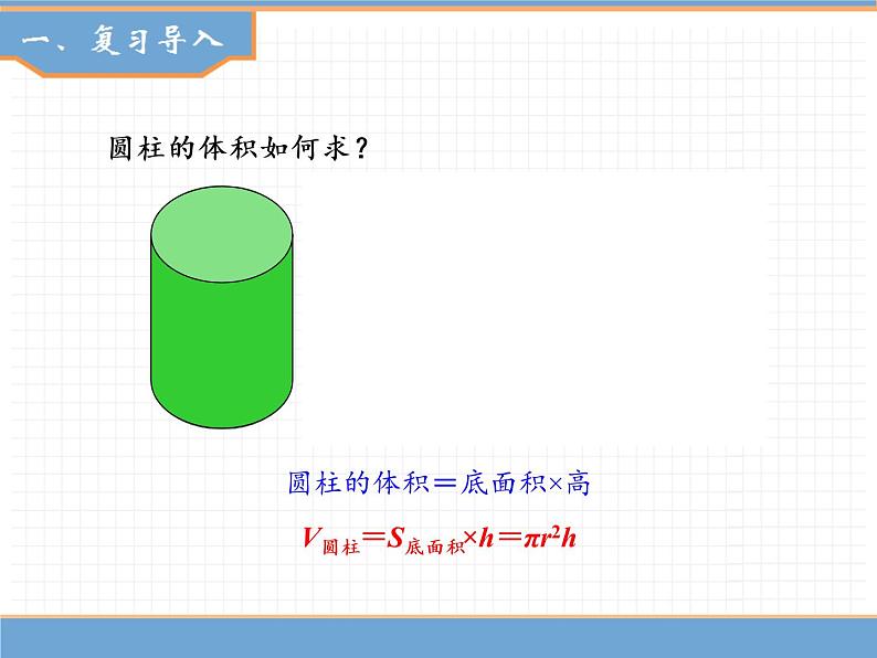 人教版数学六年级下第三单元圆柱 第6课时  圆柱的体积（2）课件PPT第2页