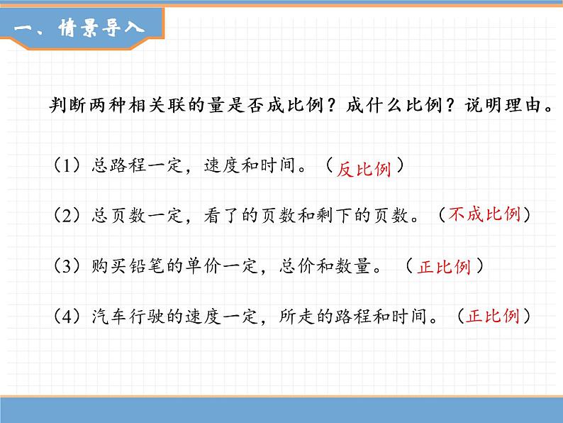 人教版数学六年级下第四单元比例的应用 第6课时  用比例解决问题（2）课件PPT第2页