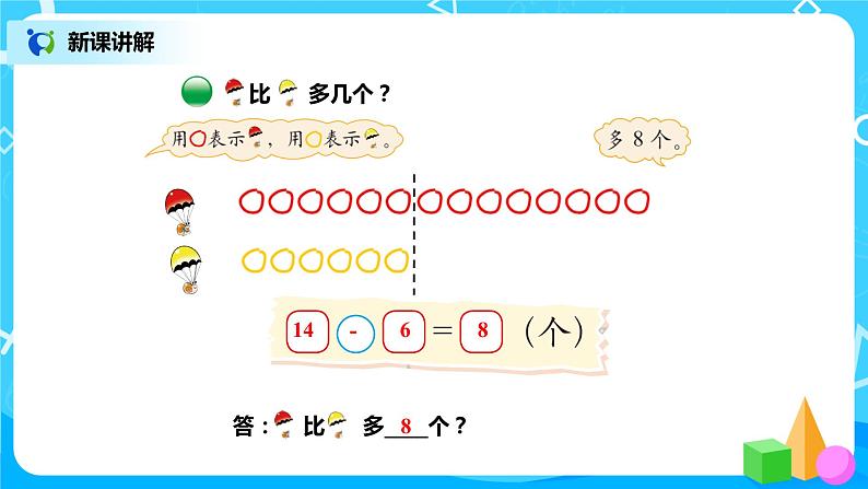 北师版小学数学一年级下册1.5《跳伞表演》课件教案04