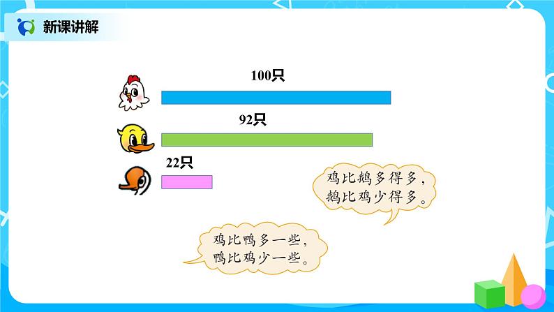 北师版小学数学一年级下册3.5《小小养殖场》课件教案05