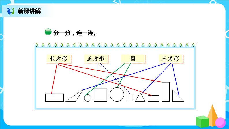 北师版小学数学一年级下册4.1《认识图形》课件教案05