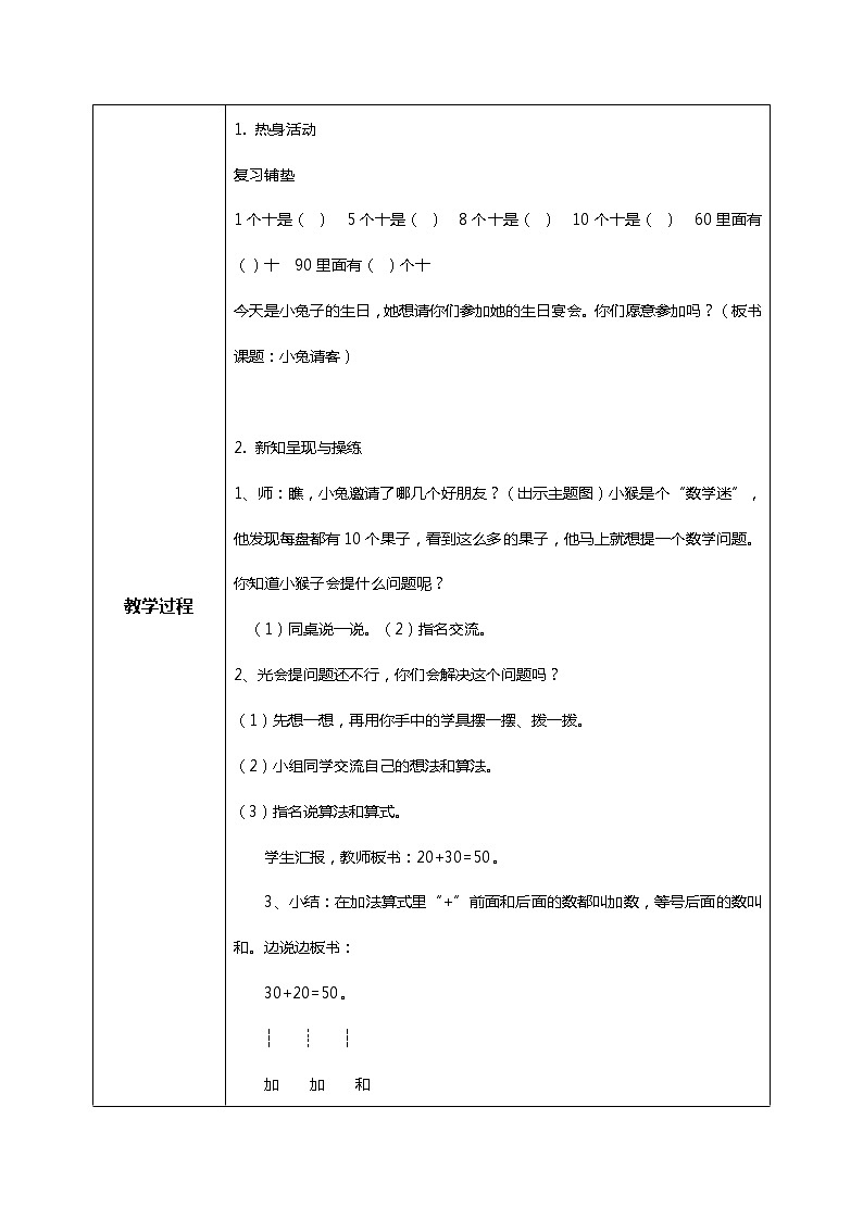 北师版小学数学一年级下册5.1《小兔请客》课件教案02