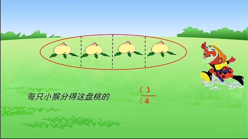 小学三年级下学期数学《认识几分之一》PPT课件第5页