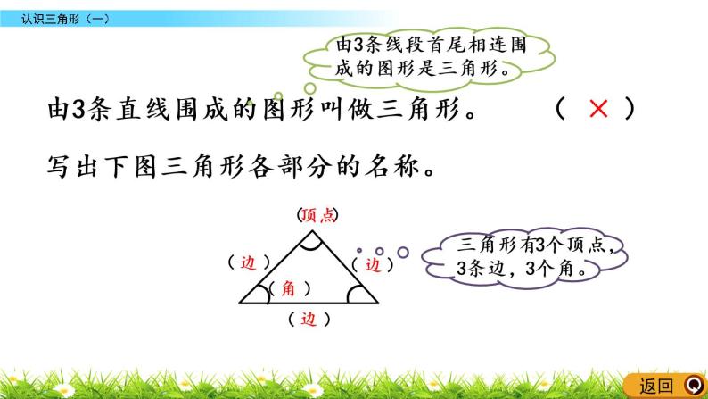 西师大版四年级下册数学 第四单元 《认识三角形》第1课时 PPT课件+同步练习（含答案）06