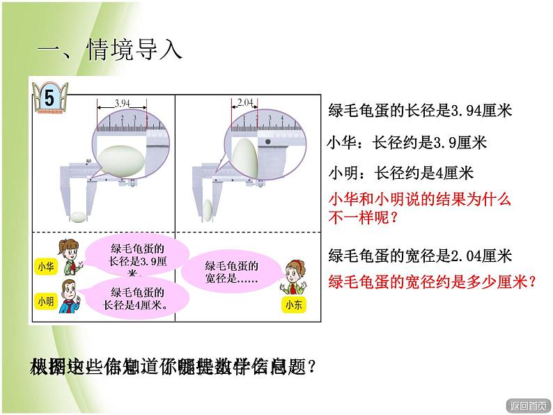 人教版数学四年级下册-04小数的意义和性质-05小数的近似数-课件05第2页