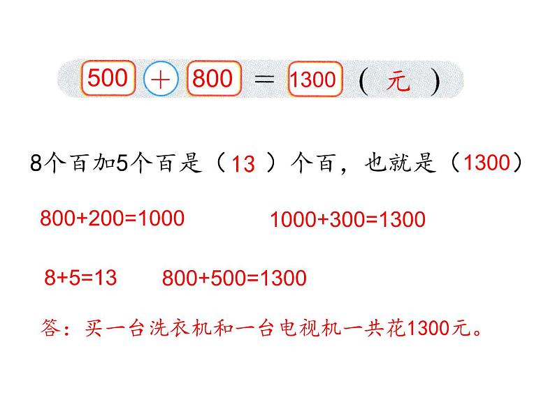 北师大版数学二年级下册-06五 加与减-01买电器-课件0305