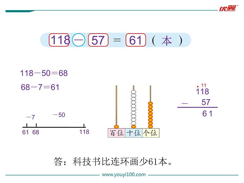 北师大版数学二年级下册-06五 加与减-04小小图书馆-课件01第5页