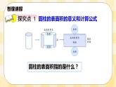 人教版小学数学六年级下册3.2《圆柱的表面积1》课件教案