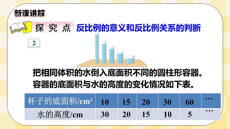 人教版小学数学六年级下册4.5《反比例》课件教案03