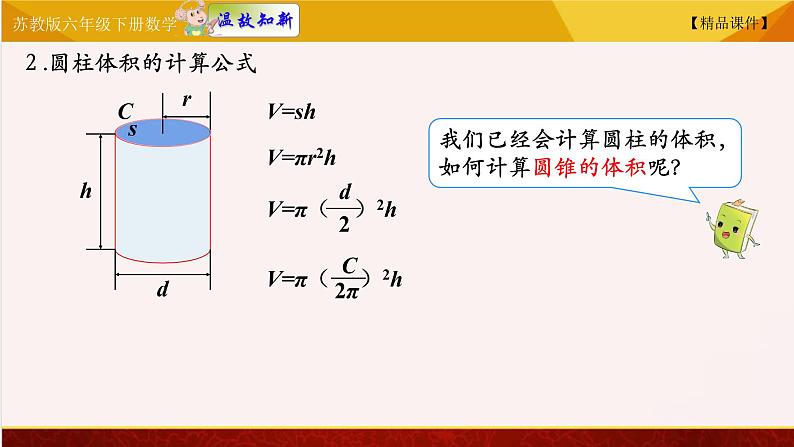 【精品课件】苏教版六年级下册数学 2.4圆锥的积03