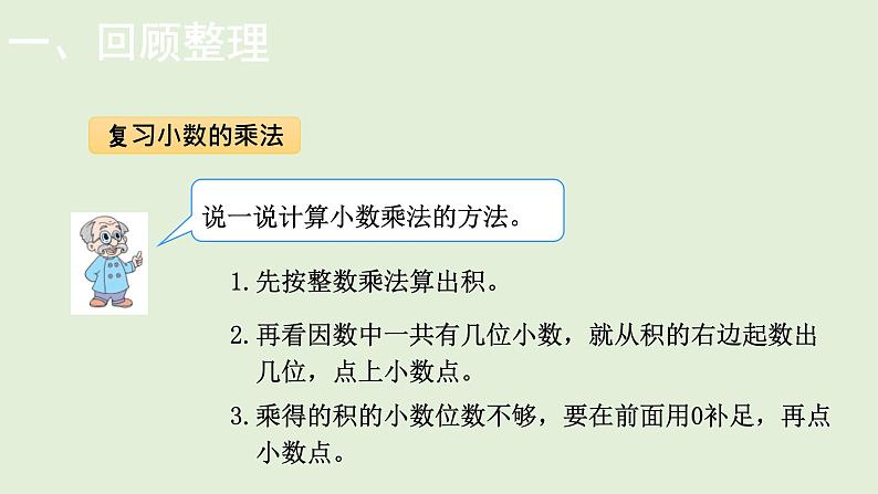 小学数学北师大版四年级下整理与复习    小数乘法  课件(共14张PPT)第5页