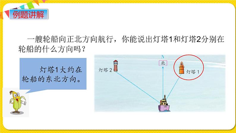 苏教版六年级下册第五单元——第1课时  用方向和距离描述物体的位置课件PPT04