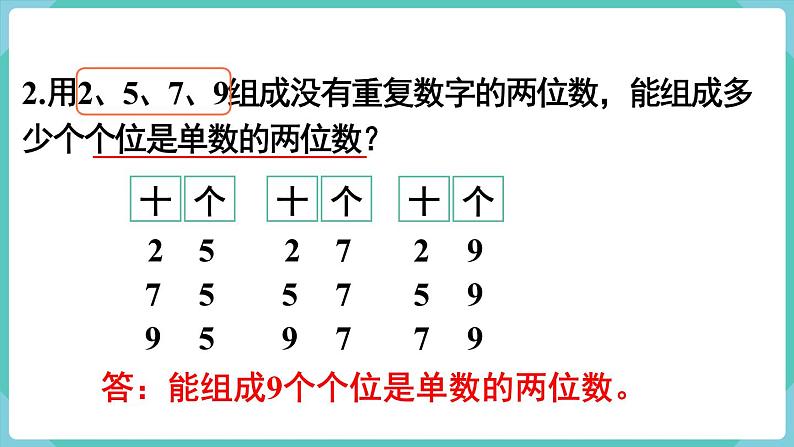 人教版数学三年级下册第八单元：练习二十二课件PPT第4页