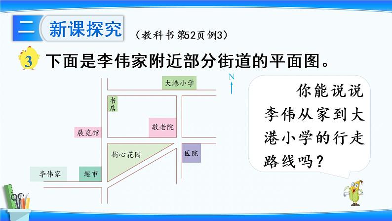 小学数学苏教版六年级下5.3描述行走路线  课件(共16张PPT)第3页