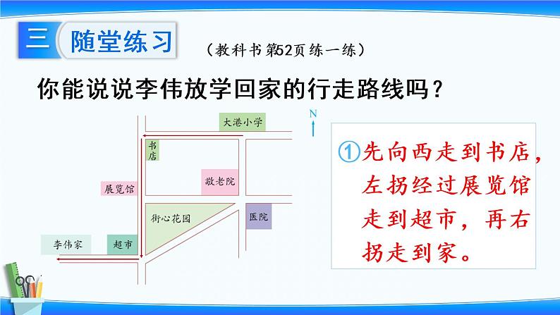 小学数学苏教版六年级下5.3描述行走路线  课件(共16张PPT)第8页