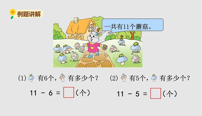 小学数学苏教版一年级下1.3十几减6、5、4、3、2课件（33张PPT)第5页