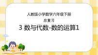 人教版小学数学六年级下册总复习3《数与代数-数的运算1》课件