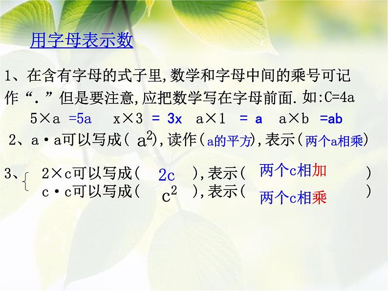 六年级数学小升初《式与方程复习》课件PPT02