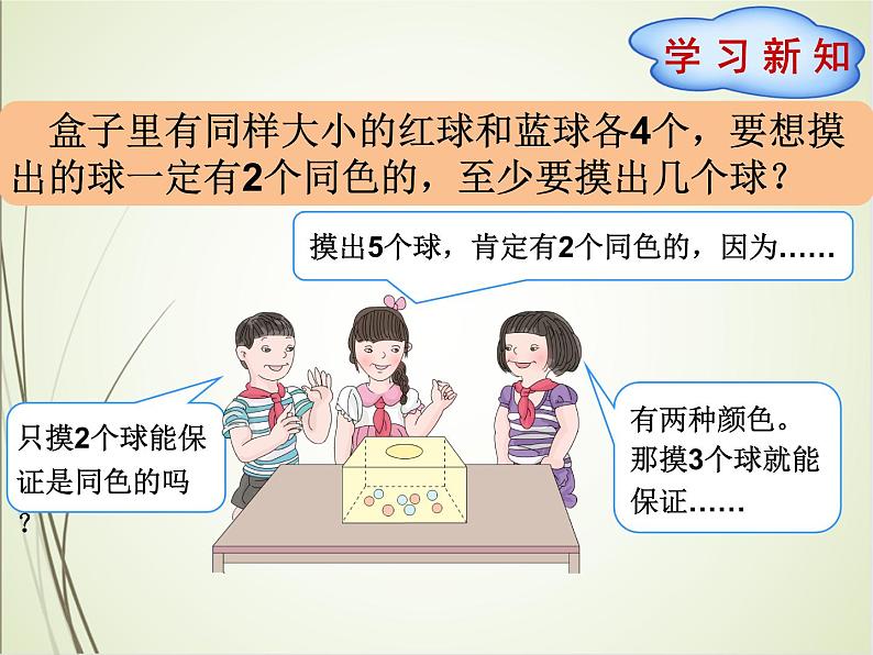 人教版数学六下5.2 数学广角—”鸽巢问题“的应用ppt课件+教案+同步练习03