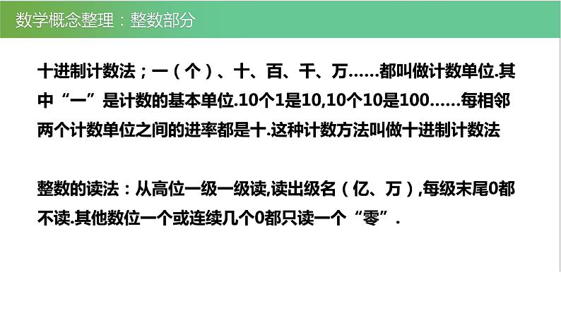 人教版数学六年级知识点全总结（概念+方程）课件PPT第4页