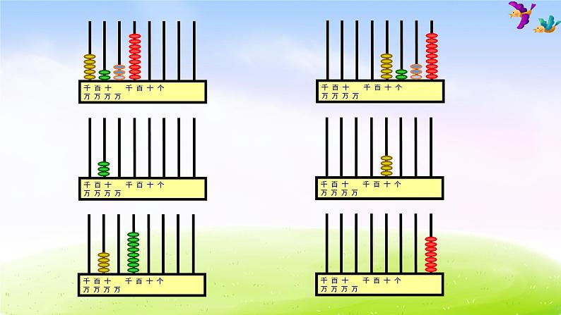 苏教版四下数学总第6课时第二单元第2 课时认识含有万级和个级的数课件PPT05