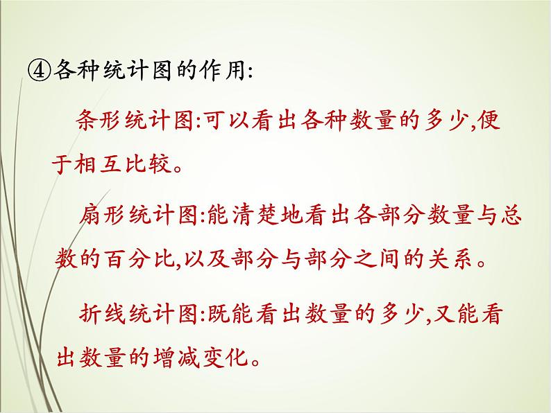 人教版数学六下总复习3.1  统计与概率（课件）第5页