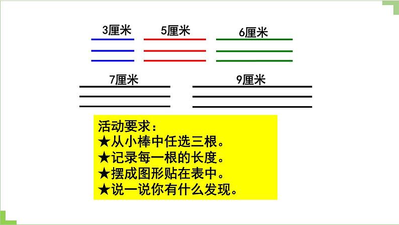 人教版数学四年级下册第五单元第3课时 三角形三边关系课件PPT04