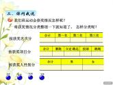 九.1分类统计课件 青岛版(六三制)小学数学二下