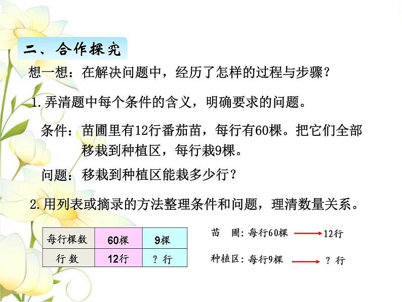 四.4乘.除法两步计算解决问题（2）课件 青岛版(六三制)小学数学三下07