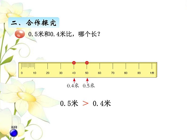 七.2小数的大小比较课件 青岛版(六三制)小学数学三下06