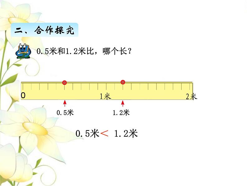 七.2小数的大小比较课件 青岛版(六三制)小学数学三下07