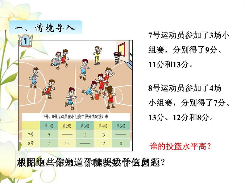 八.1平均数课件 青岛版(六三制)小学数学四下02