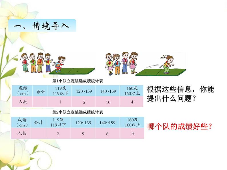 八.3复式分段统计课件 青岛版(六三制)小学数学四下02