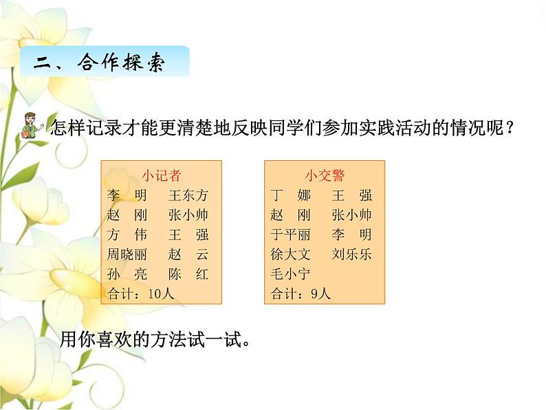 智慧广场——重叠问题课件 青岛版(六三制)小学数学四下第5页