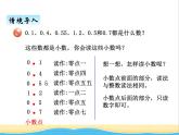 四.1小數(shù)的意義及讀寫法 青島版小學(xué)數(shù)學(xué)三下課件(五四制)