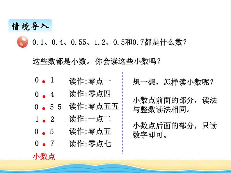 四.1小数的意义及读写法 青岛版小学数学三下课件(五四制)03