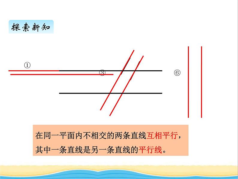 七.1平行与相交 青岛版小学数学三下课件(五四制)04