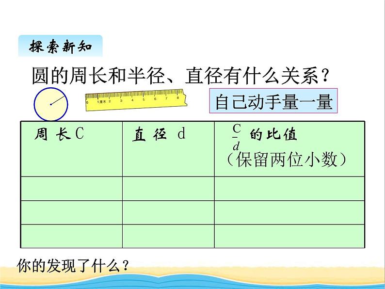 一. 2圆的周长 青岛版小学数学五下（五四制）课件07