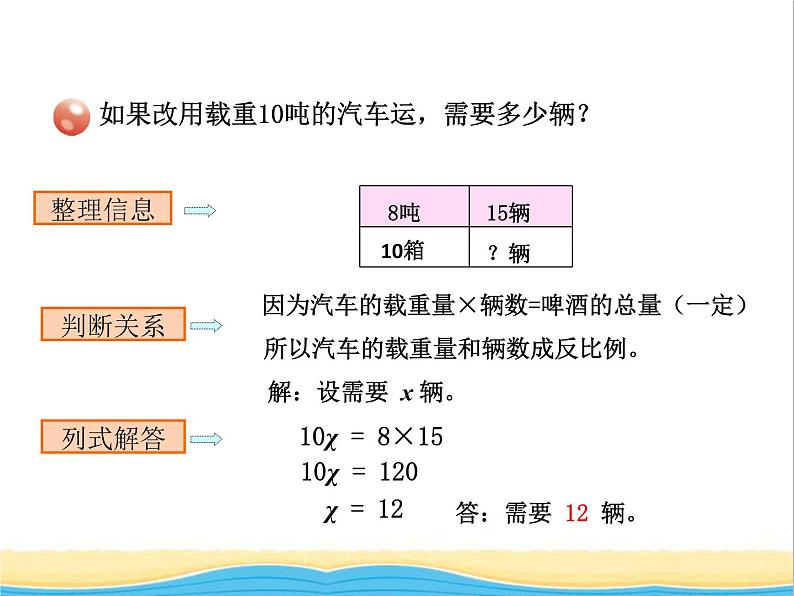 五.3用比例知识解决问题 青岛版小学数学五下（五四制）课件06