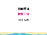 回顾整理--简易方程与解决实际问题 青岛版小学数学四下课件(五四制)