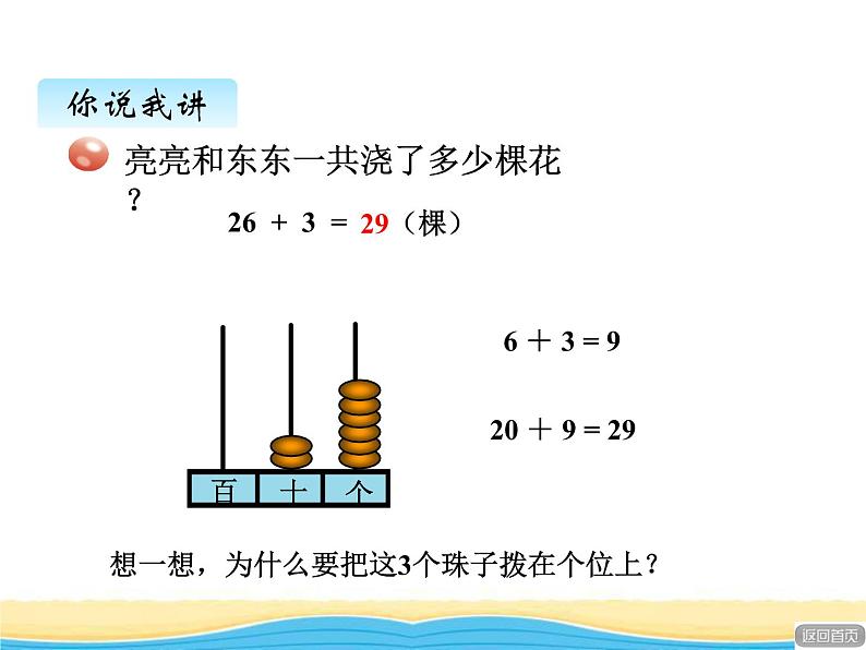 五.1两位数加一位数（不进位）.两位数加整十数课件 青岛版(六三制)小学数学一下04