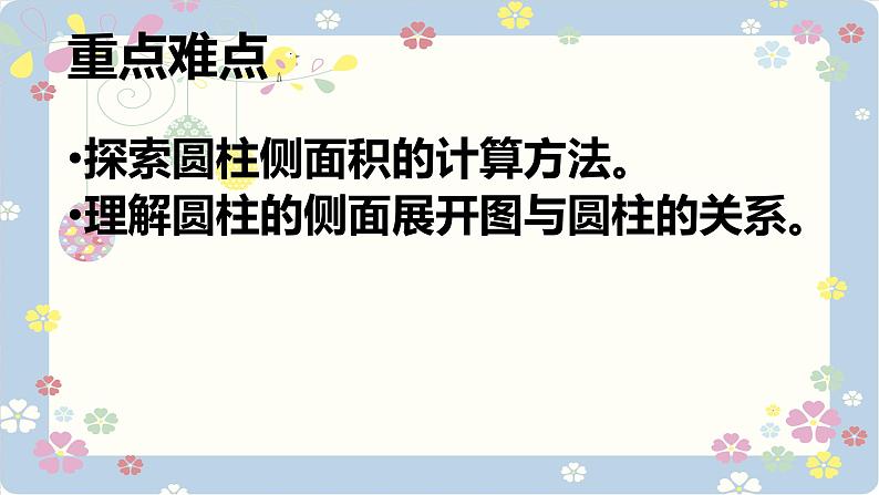 人教版数学六年级下册 3.1.2圆柱的表面积  课件第3页