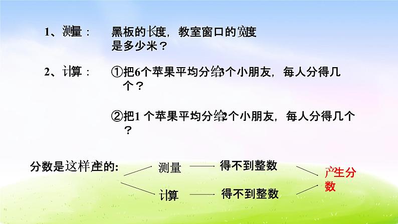 冀教版四下数学第5单元课件第1课时 分数的意义第2页