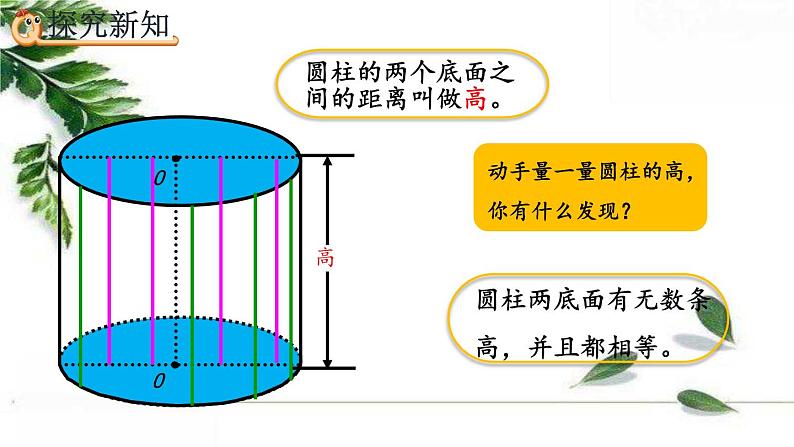 人教版数学六年级下册 圆柱的认识 课件第8页