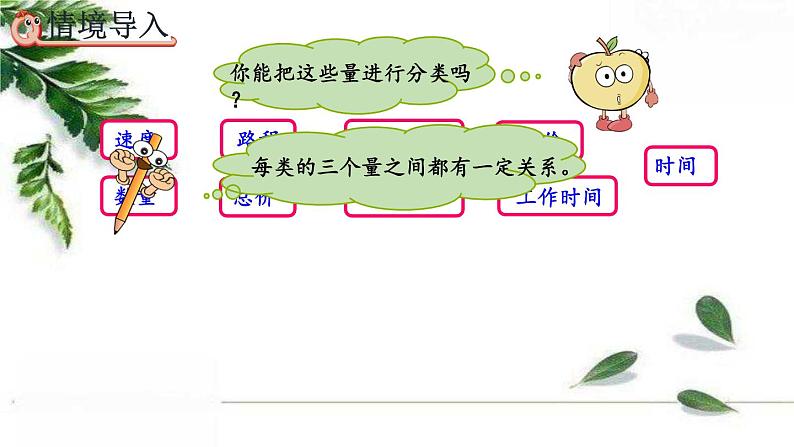 人教版数学六年级下册  正比例 课件02